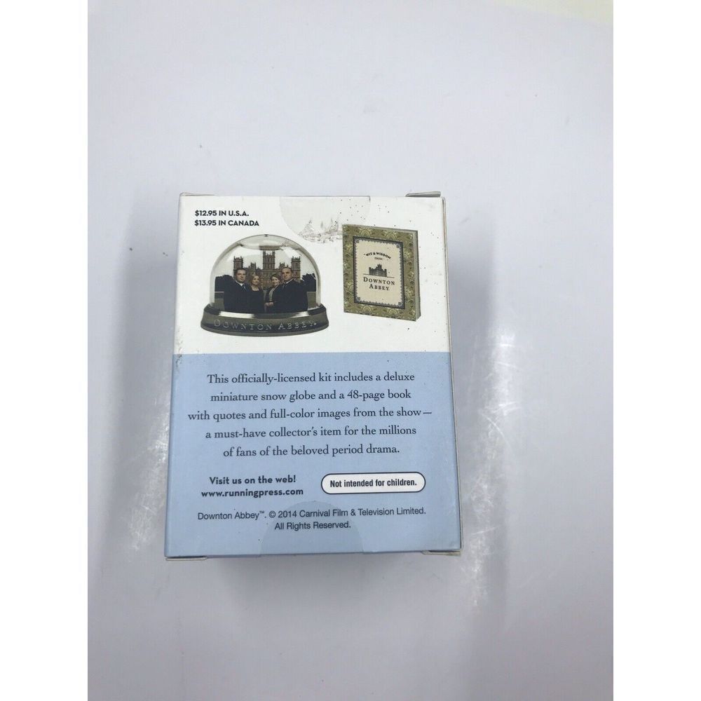 DOWNTON ABBEY SNOW GLOBE (MINIATURE EDITIONS) By Running Press **BRAND NEW** - Picture 3 of 7